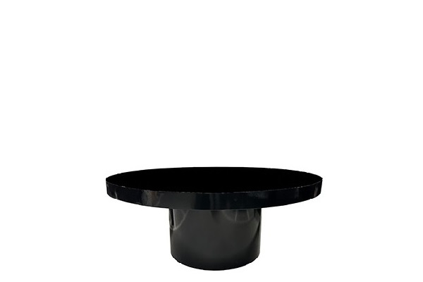 Dinertafel Organic Black (200cm)