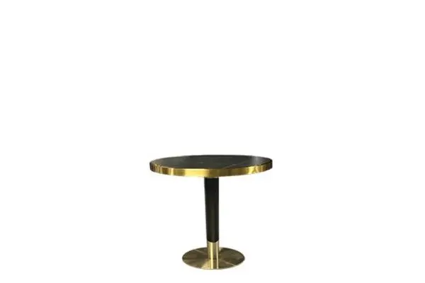 Tafel goud met marmeren blad