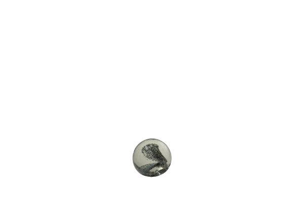 Glasbol paperweight grey