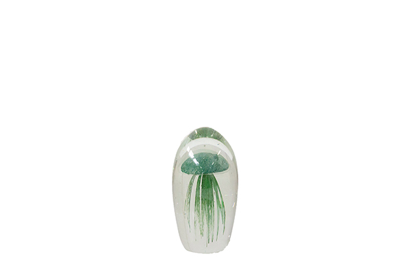Ornament jellyfish groen