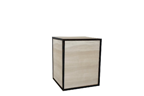 Presentatiekubus Industrial (Bruin)