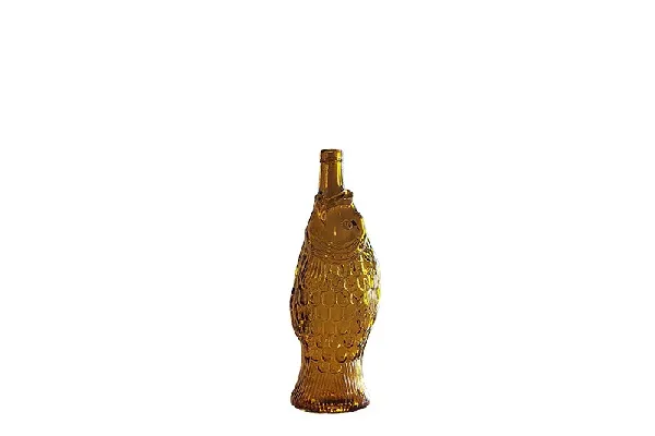 Sculptuur vis oranje