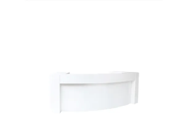 Barombouw u-blad White Round