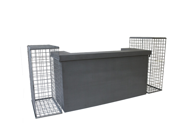 Barombouw u-blad Rough Steel