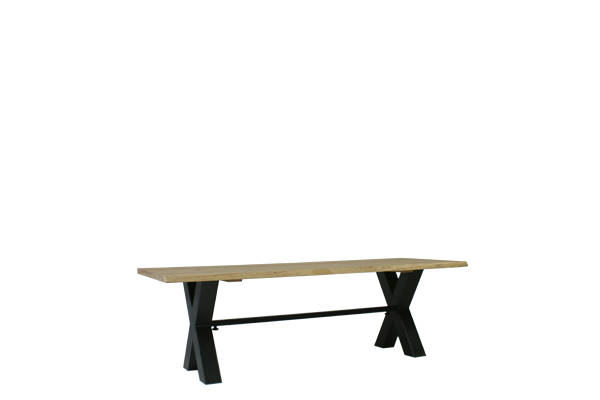 Dinertafel Industrial (Bruin)