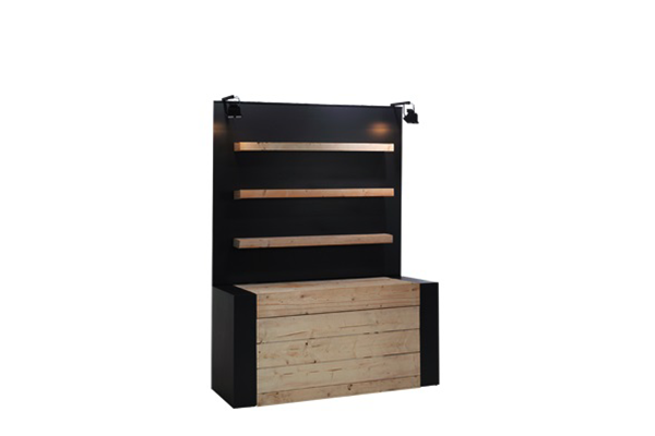 Achterkast By Nature (Bruin)