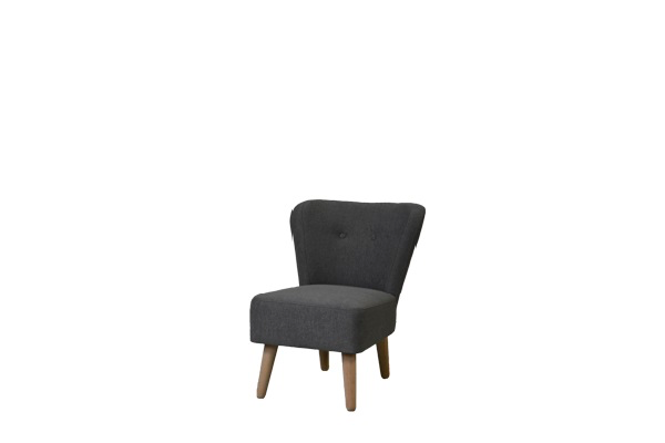 Fauteuil gecapitonneerd taupe