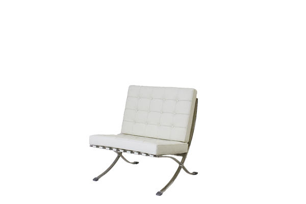 Fauteuil barcelona white
