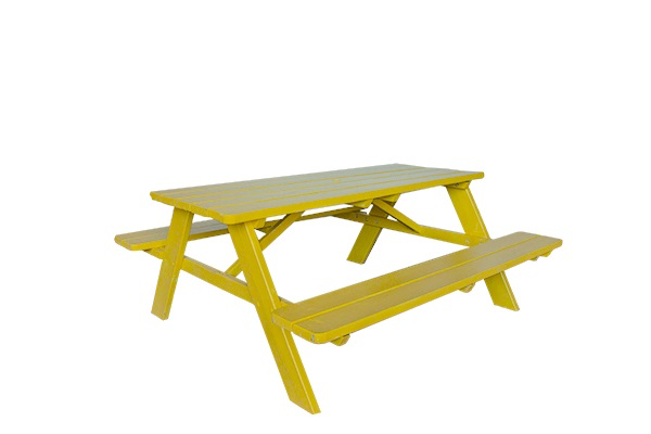 Picknickbank geel