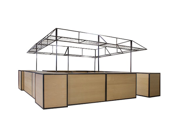 Eilandbar Industrial (275cm)