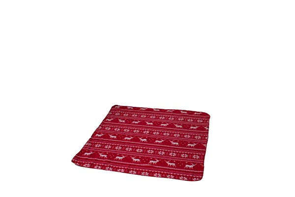Fleece deken Christmas (150x120) (Rood)
