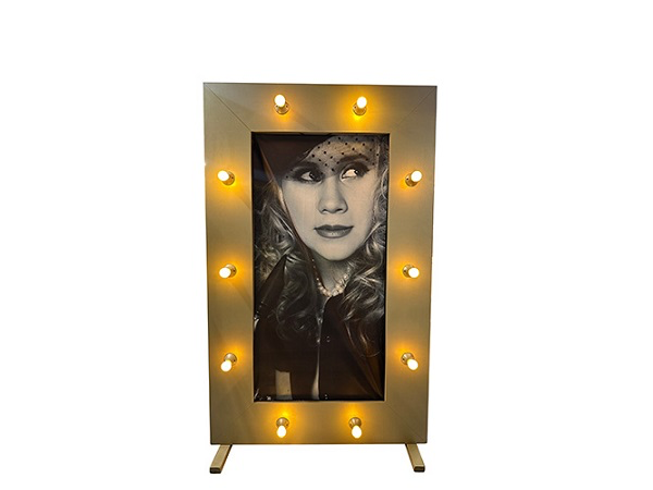 Gouden lijst met fotoprint (Great Gatsby)