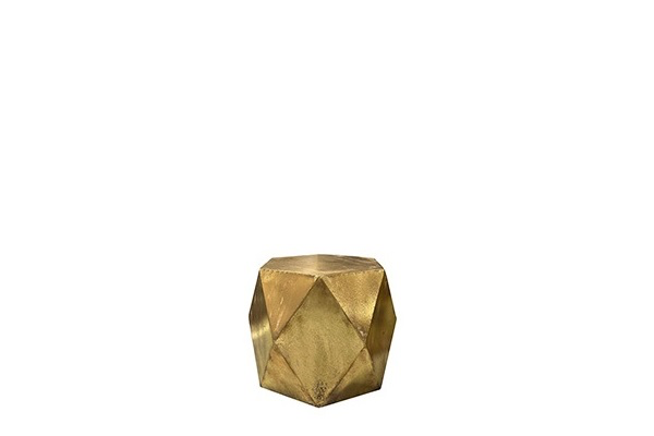 Salontafel goud triangle S