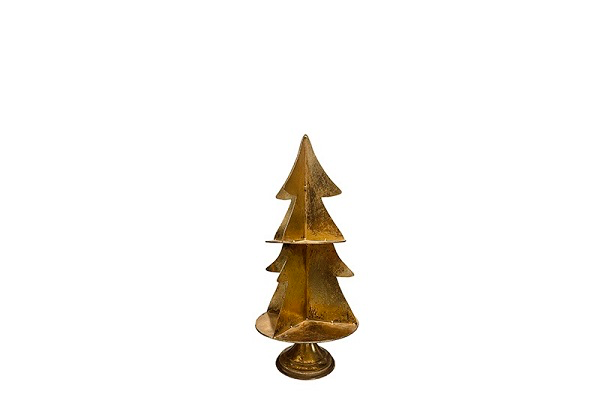 Etagère kerstboom goud (58cm)
