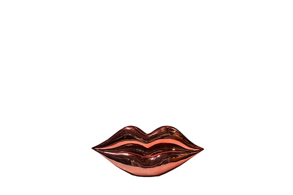 Ornament lips rood