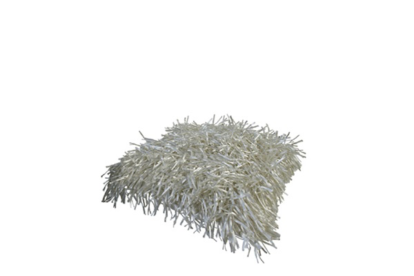 Kussen wit (sliertjes)