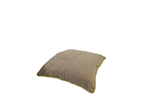 Kussen bruin (katoen)