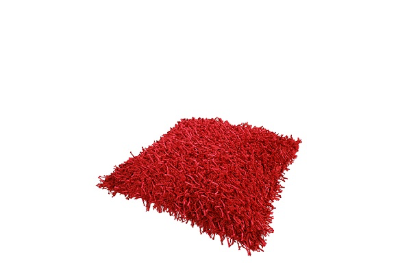 Kussen rood (franjes)