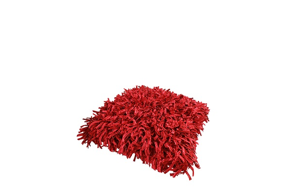 Kussen rood (sliertjes glans)