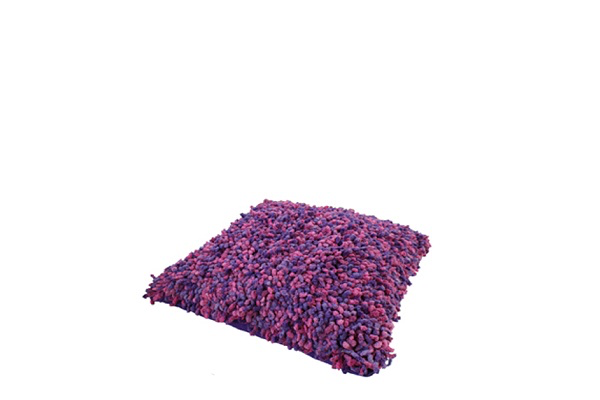 Kussen paars/roze (sliertjes) (Paars)