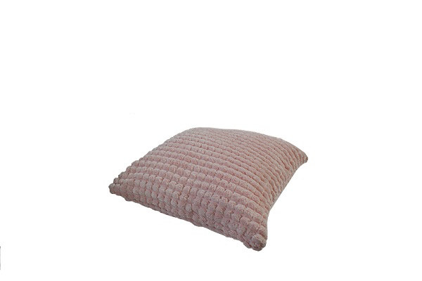 Kussen roze (blokjesmotief)