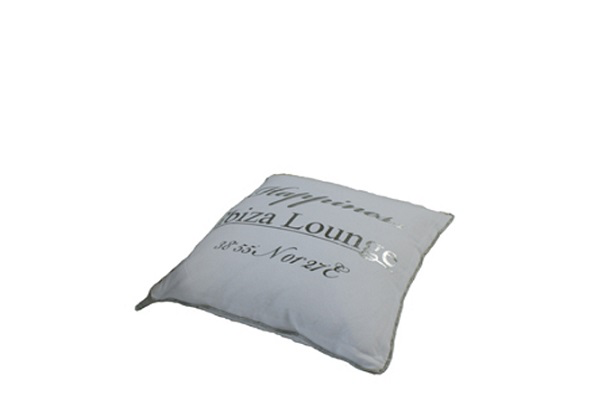 Kussen Ibiza wit (40x40cm)