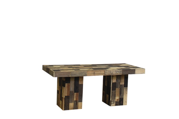 Verlengde tafel Reclaimed Wood