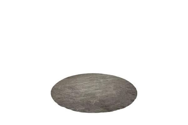 Vloerkleed rond grijs (350cm)