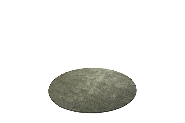 Vloerkleed rond groen (200cm)