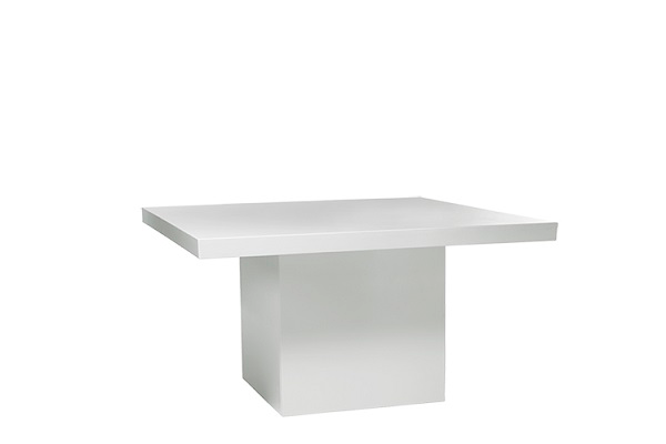 Dinerstatafel White Design