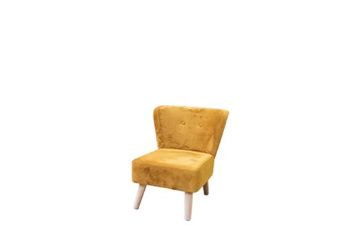 Fauteuil okergeel