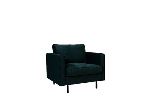Fauteuil velvet groen