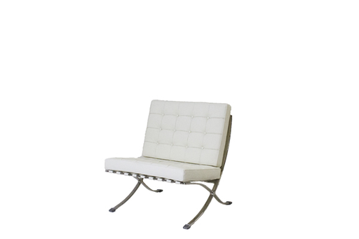 Fauteuil barcelona white