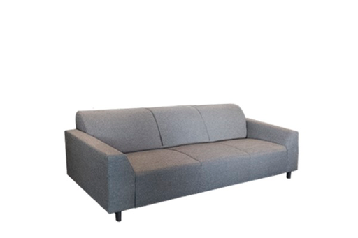 Bank 3 zits lichtgrijs