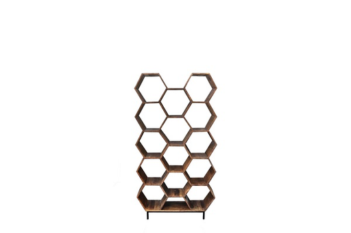 Decoratiekast honinggraatmotief