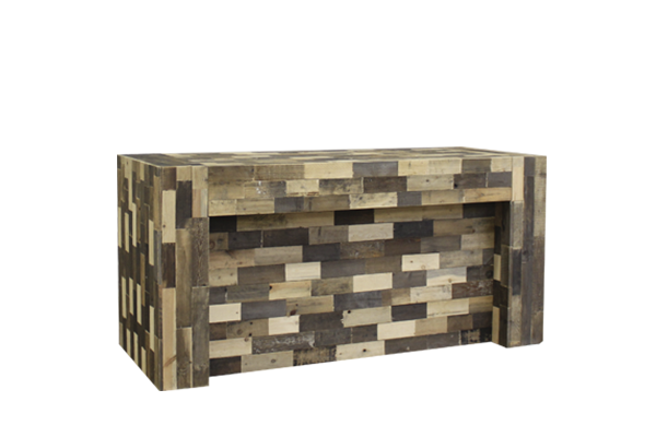 Barombouw recht blad Reclaimed Wood