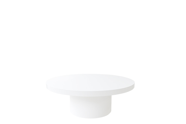 Dinertafel White Round