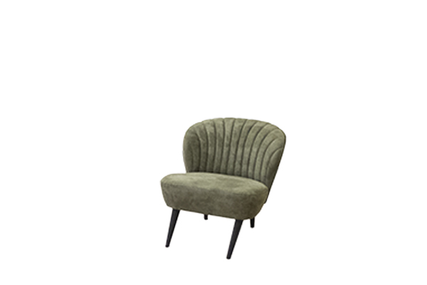 Fauteuil Olijfgroen