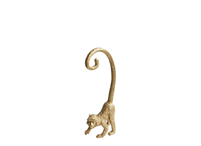 Sculptuur Monkey High tail (45cm)