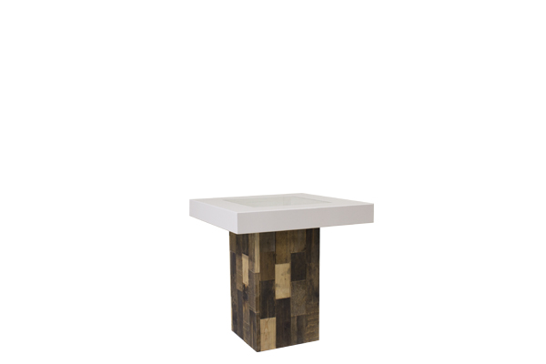 Tafel wit blad Reclaimed Wood